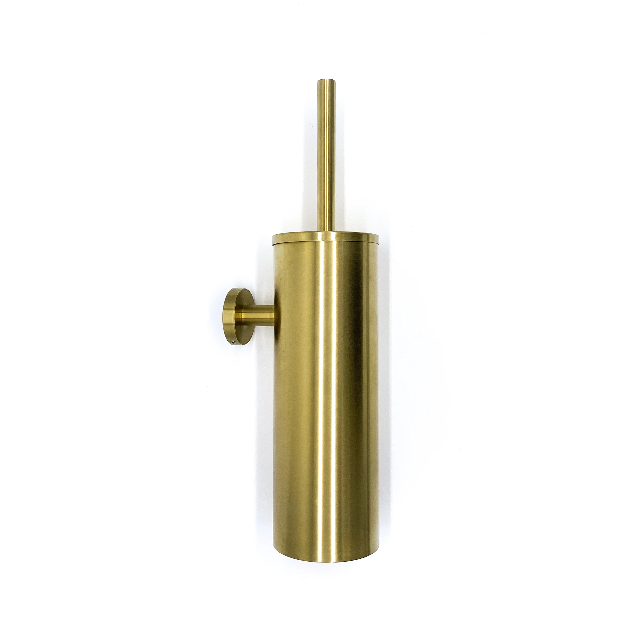 Toiletborstel met houder - Goud - Image 3